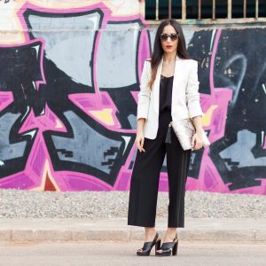 FYNO Fashionary quần cullotes áo khoác blazer