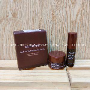 Set Innisfree Duo Kit Black Tea Youth Enhancing